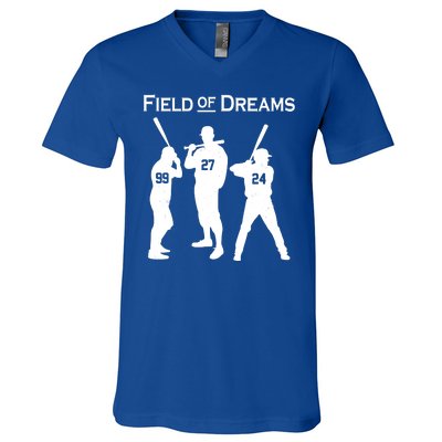 Field of Dreams Baseball V-Neck T-Shirt