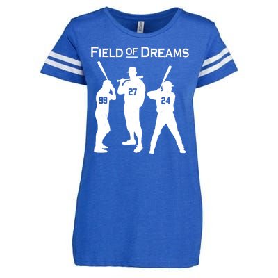 Field of Dreams Baseball Enza Ladies Jersey Football T-Shirt