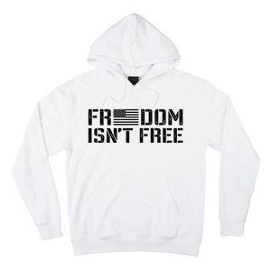 Freedom IsnT Free Patriotic American Rights Usa Flag Hoodie