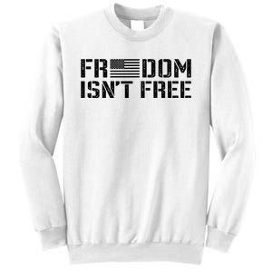 Freedom IsnT Free Patriotic American Rights Usa Flag Sweatshirt