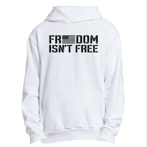 Freedom IsnT Free Patriotic American Rights Usa Flag Urban Pullover Hoodie