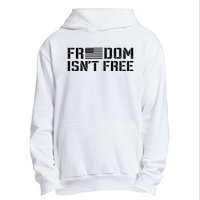 Freedom IsnT Free Patriotic American Rights Usa Flag Urban Pullover Hoodie