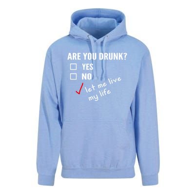 Funny Ing Funny Gift Are You Drunk Humor Gift Unisex Surf Hoodie