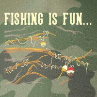 Fishing Is Fun... Bobbers Stuck In Tree Legacy Tie Dye Trucker Hat