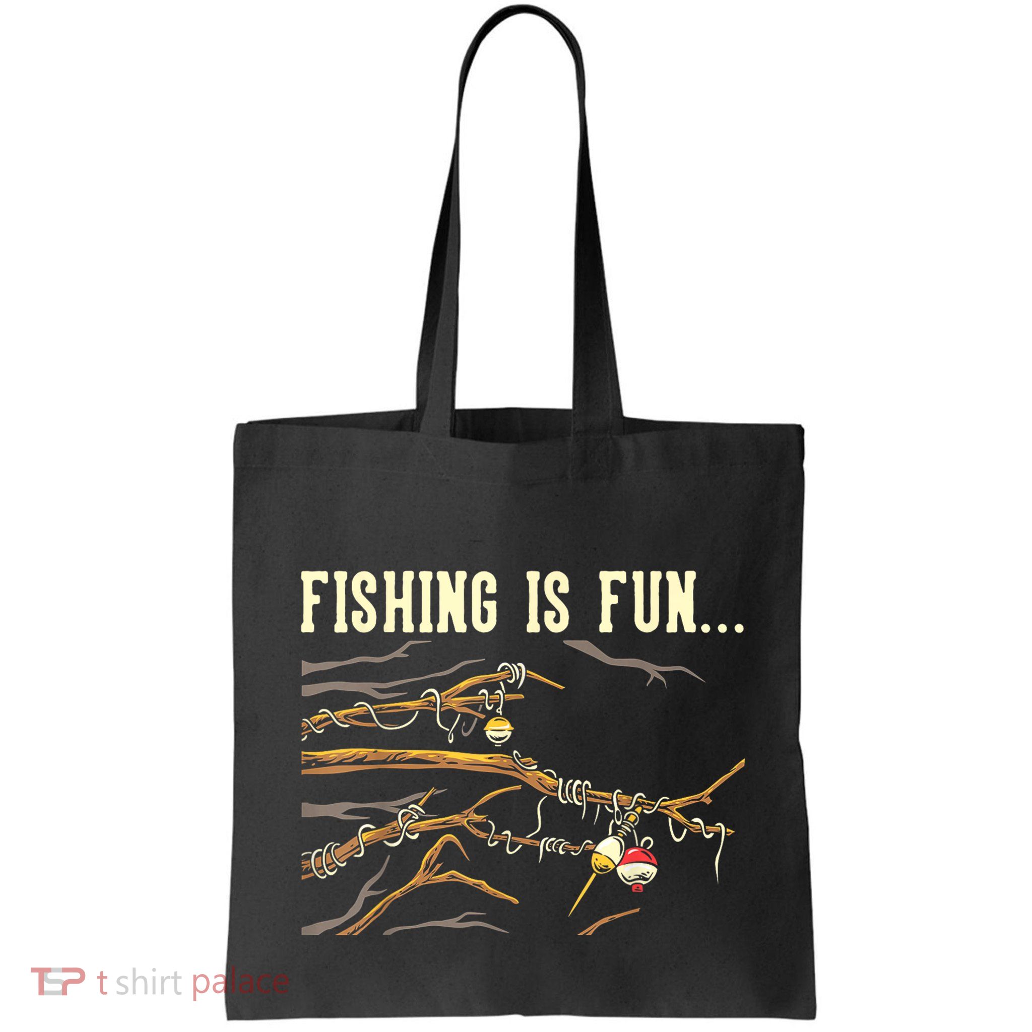 Fishing Is Fun... Bobbers Stuck In Tree Bag
