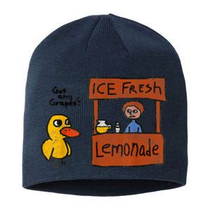 Funny Ice Fresh Lemonade Got Any Grapes? Duck Sustainable Beanie