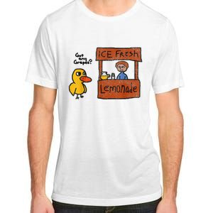 Funny Ice Fresh Lemonade Got Any Grapes? Duck Adult ChromaSoft Performance T-Shirt