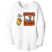 Funny Ice Fresh Lemonade Got Any Grapes? Duck Women's Perfect Tri Tunic Long Sleeve Shirt