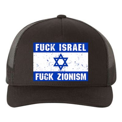 Fuck Israel Fuck Zionism Yupoong Adult 5-Panel Trucker Hat