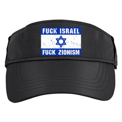 Fuck Israel Fuck Zionism Adult Drive Performance Visor