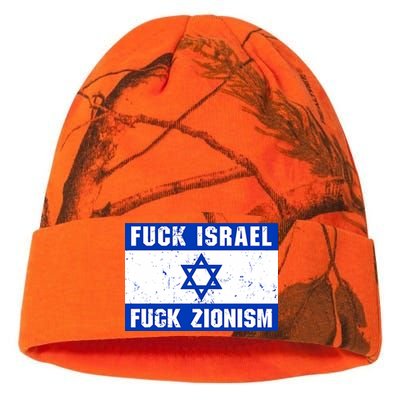 Fuck Israel Fuck Zionism Kati Licensed 12" Camo Beanie