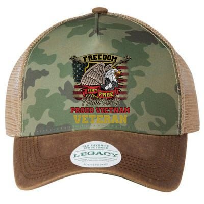 Freedom Isnt Free I Paid For It Gift Legacy Tie Dye Trucker Hat