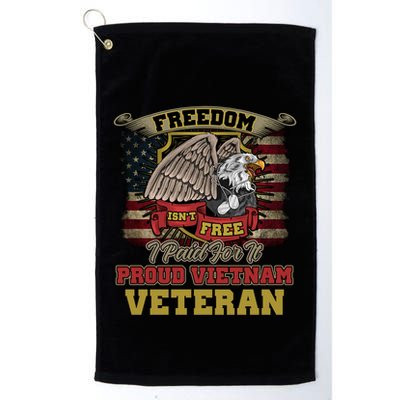 Freedom Isnt Free I Paid For It Gift Golf Towel