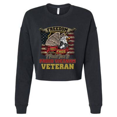Freedom Isnt Free I Paid For It Gift Cropped Pullover Crew