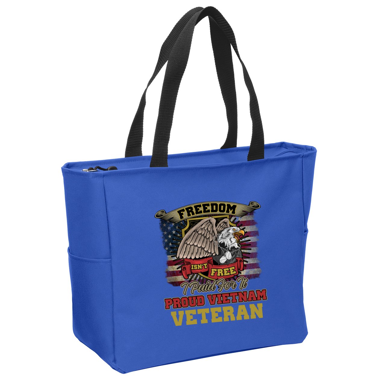 Freedom Isnt Free I Paid For It Gift Zip Tote Bag