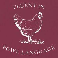 Fluent In Fowl Language Funny Chicken Lovers Father’S Day 16oz Travel Tumbler