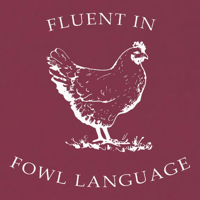 Fluent In Fowl Language Funny Chicken Lovers Father’S Day 16oz Travel Tumbler