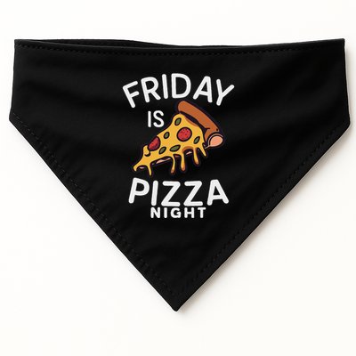Funny Italian Food Pizza Lover USA-Made Doggie Bandana