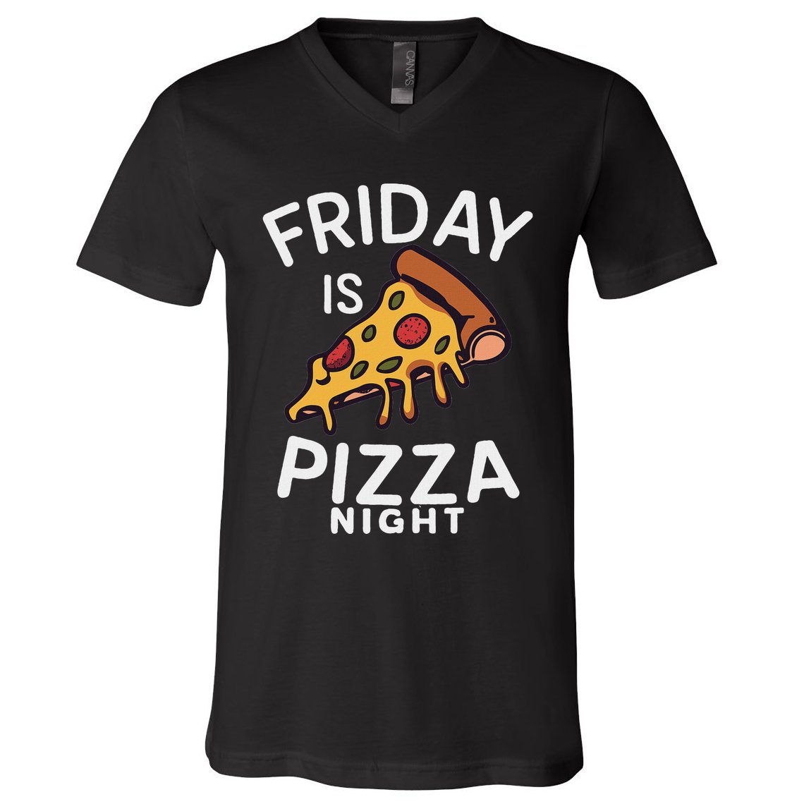 Funny Italian Food Pizza Lover V-Neck T-Shirt