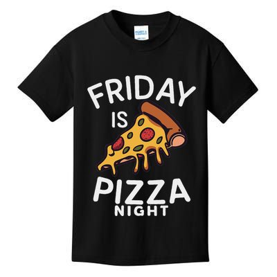 Funny Italian Food Pizza Lover Kids T-Shirt