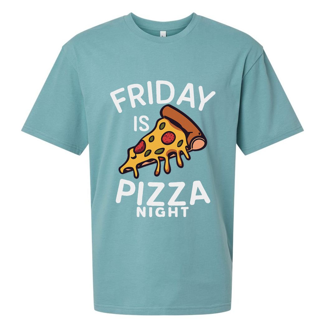 Funny Italian Food Pizza Lover Sueded Cloud Jersey T-Shirt