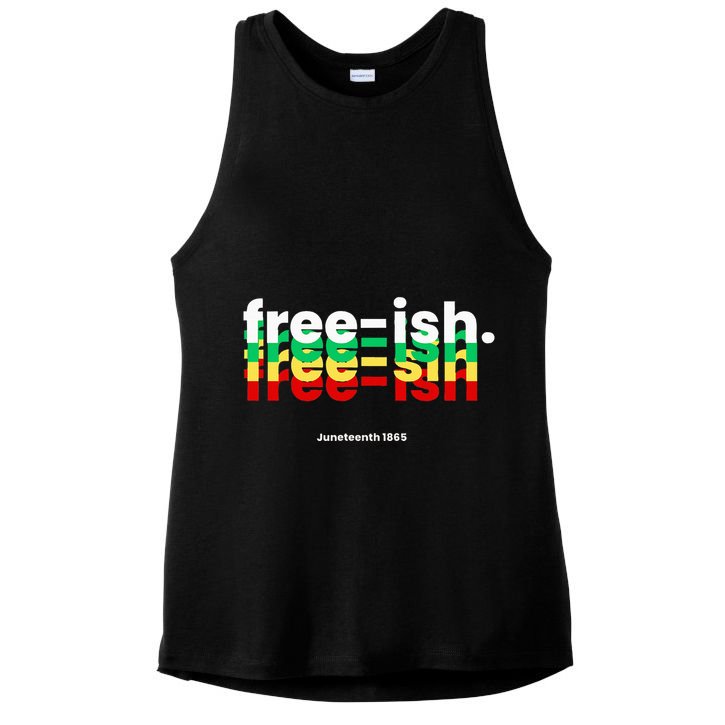 Free Ish Ladies PosiCharge Tri-Blend Wicking Tank