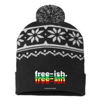 Free Ish USA-Made Snowflake Beanie