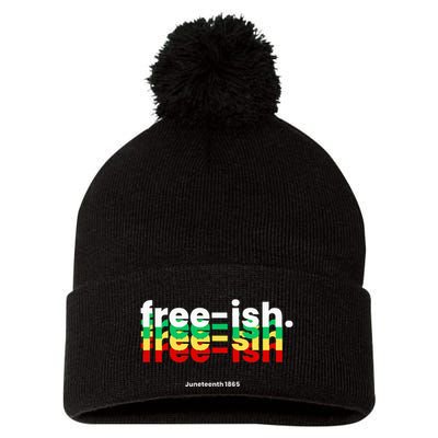 Free Ish Pom Pom 12in Knit Beanie
