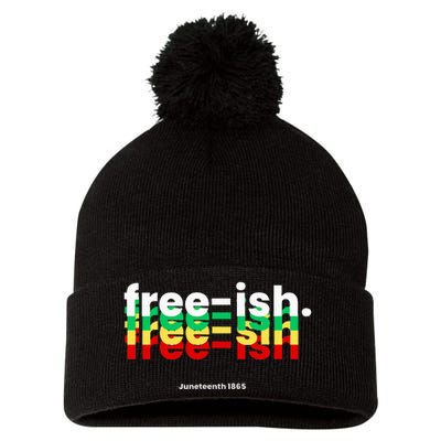 Free Ish Pom Pom 12in Knit Beanie