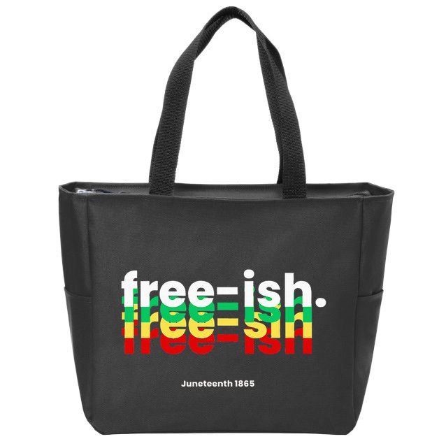 Free Ish Zip Tote Bag