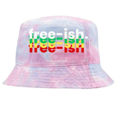 Free Ish Tie-Dyed Bucket Hat