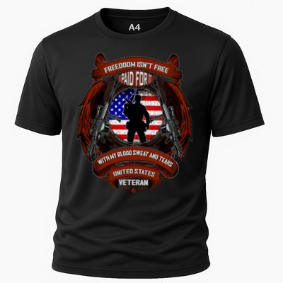 Freedom Isn't Free I Paid For It United States Veteran Performance Shirt