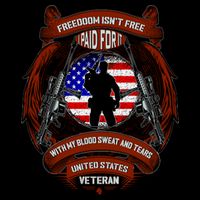 Freedom Isn't Free I Paid For It United States Veteran Impact Tech Backpack