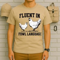 Fluent In Fowl Language Funny Chicken Owner Farm T-Shirt