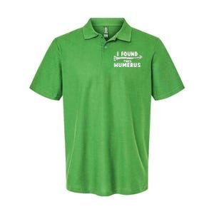 Funny I Found This Humerus Softstyle Adult Sport Polo