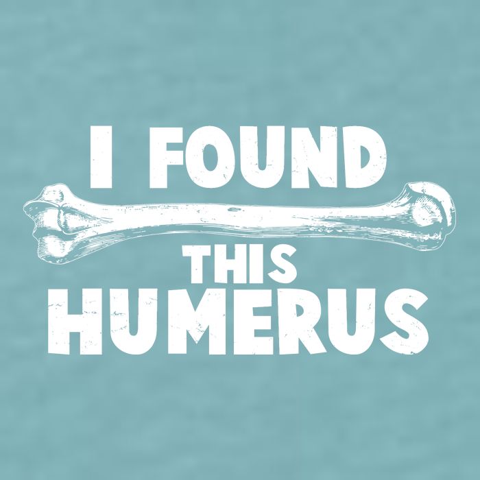 Funny I Found This Humerus Sueded Cloud Jersey T-Shirt