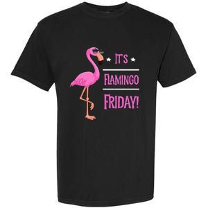 Flamingo It’S Flamingo Friday Birds Wearing Glasses Garment-Dyed Heavyweight T-Shirt