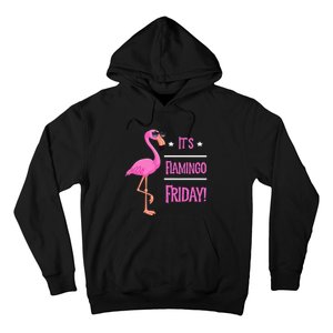 Flamingo It’S Flamingo Friday Birds Wearing Glasses Hoodie