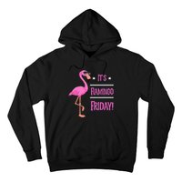 Flamingo It’S Flamingo Friday Birds Wearing Glasses Hoodie