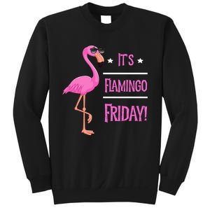 Flamingo It’S Flamingo Friday Birds Wearing Glasses Sweatshirt