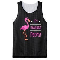 Flamingo It’S Flamingo Friday Birds Wearing Glasses Mesh Reversible Basketball Jersey Tank