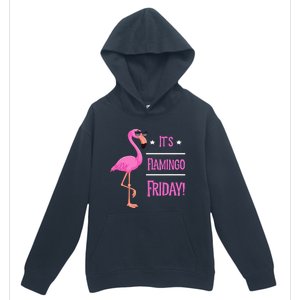 Flamingo It’S Flamingo Friday Birds Wearing Glasses Urban Pullover Hoodie