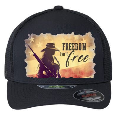 Freedom Isnt Free Flexfit Unipanel Trucker Cap