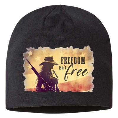 Freedom Isnt Free Sustainable Beanie