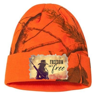 Freedom Isnt Free Kati Licensed 12" Camo Beanie