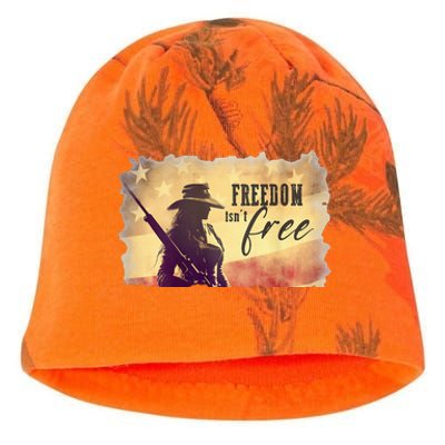 Freedom Isnt Free Kati - Camo Knit Beanie