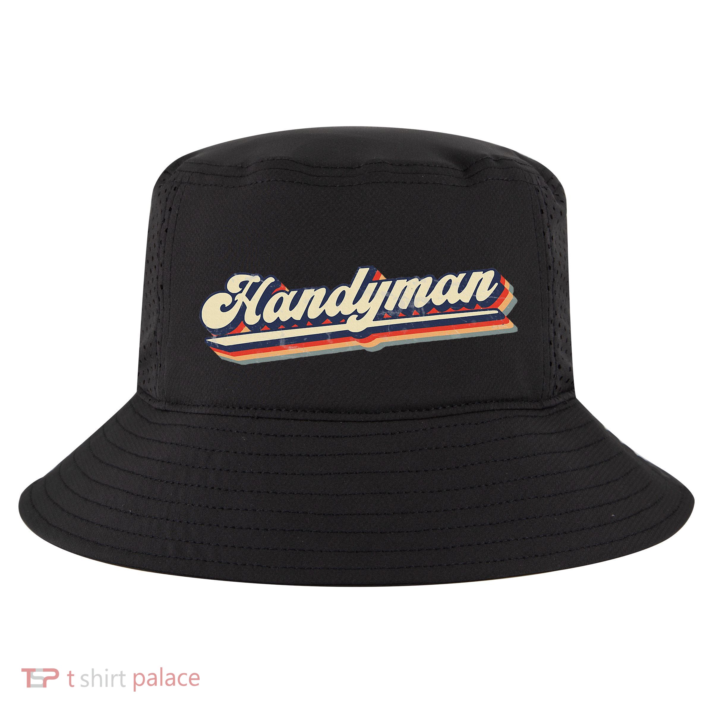 Funny I Fix Things & Handyman Cool Comfort Performance Bucket Hat