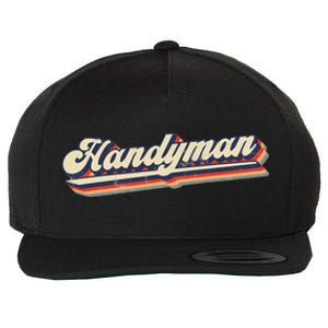 Funny I Fix Things & Handyman Wool Snapback Cap