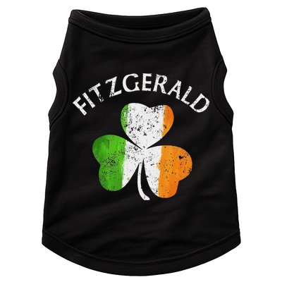 Fitzgerald Irish Family Name Doggie Tank