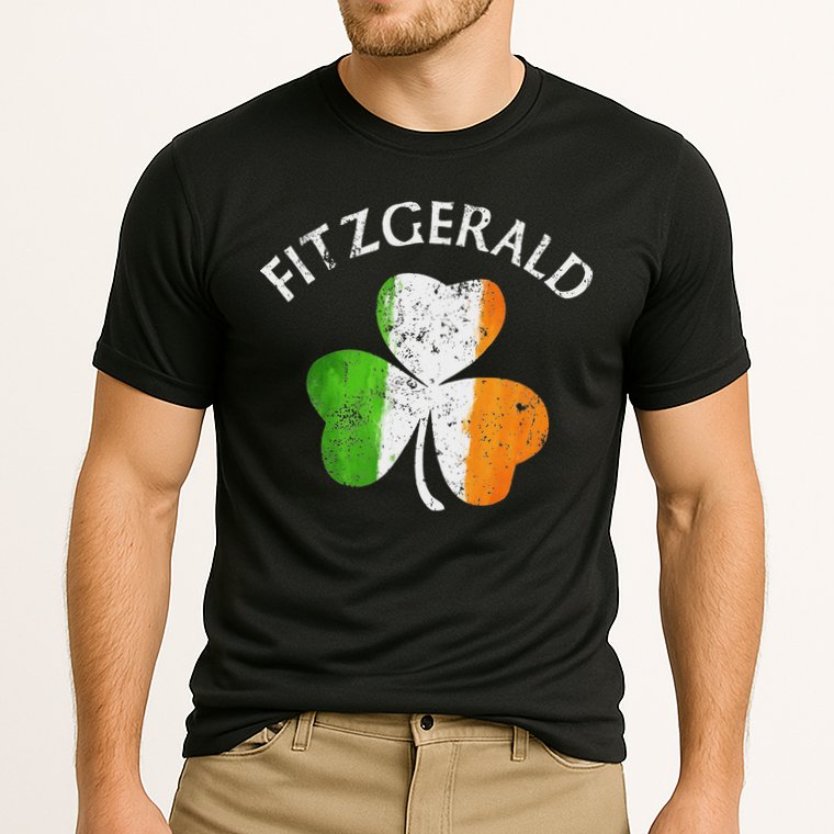 Fitzgerald Irish Family Name Performance Shirt